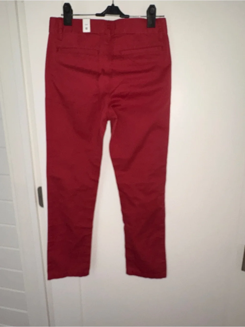 NWT The Children's Place straight leg chino pants boy's sz 10 Hampton red